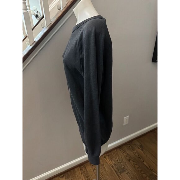 RARE Aviator Nation Bolt Chevron Sweatshirt Small - Picture 3 of 4